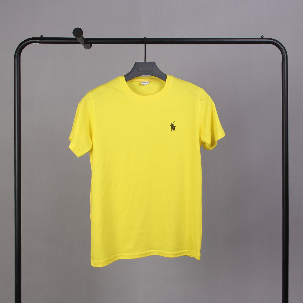 تی شرت پنبه polo زرد